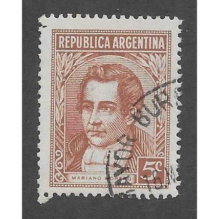 ARG 1935 5c 'M. MORENO' FINE USED (EBID79-092)