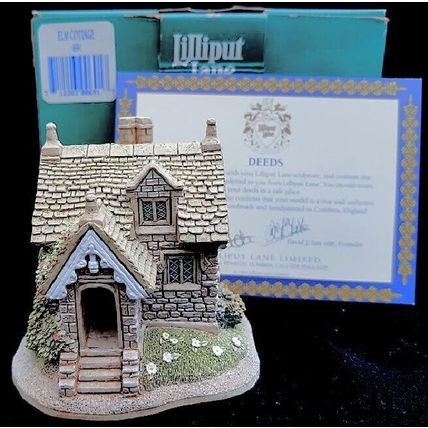 Lilliput Lane Elm Cottage Vintage Ornament