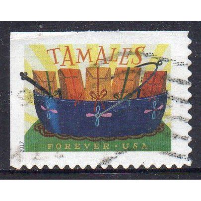 USA 2017 Delicioso - Foods from South of the Border - Tamales Forever Used