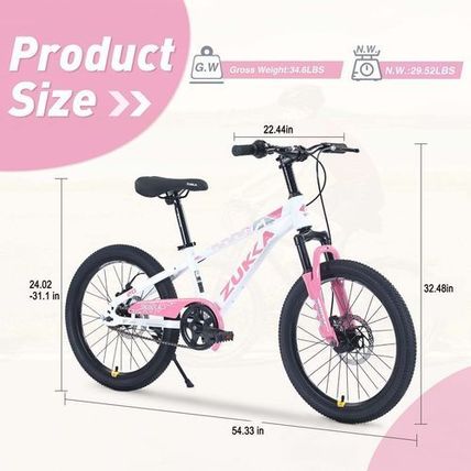 20-Inch Kids Mountain Bike – Single Speed MTB for Boys & Girls (Ages 7-10) |