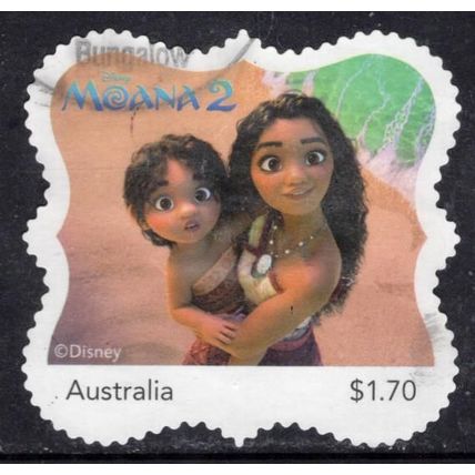 2025: DISNEY, MOANA 2, PART 2, $1.70 USED SELF-ADHESIVE MYSTAMP. 015