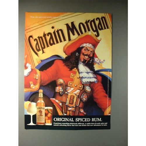 1994 Captain Morgan Spiced Rum Ad!