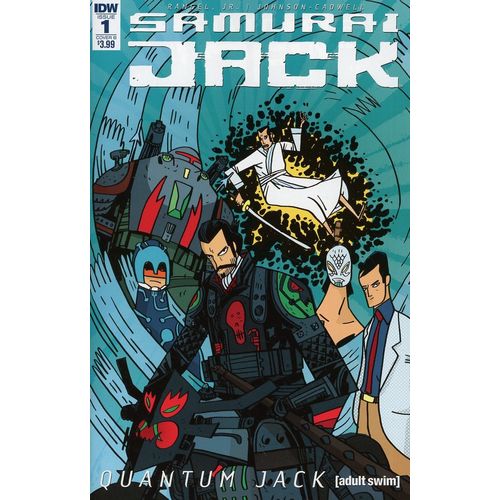 Samurai Jack: Quantum Jack (2017) #1 (Cover B) IDW Publishing