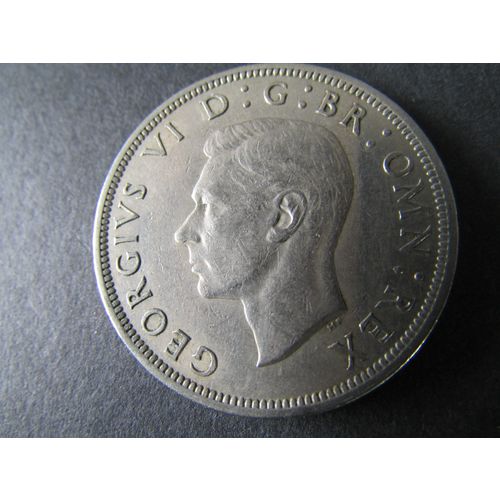 1948 GEORGE VI HALF CROWN FREE POST. AAJ