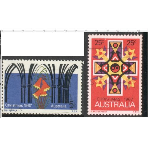 Australia 1967 - SG415/16 - Christmas - used