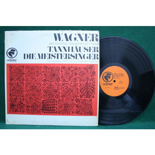 Max Goberman - Wagner: Tannhauser/Meistersinger - 32 16 0119 - VG+
