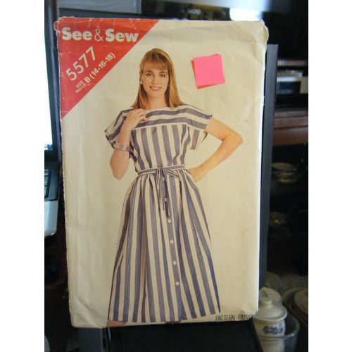 Butterick See & Sew Misses Top & Skirt Pattern - Sizes 14/16/18