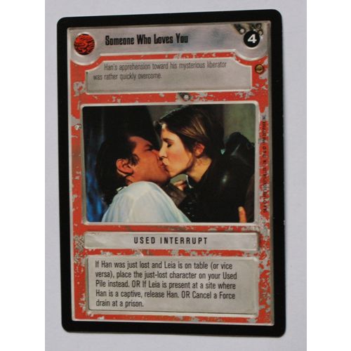 Star Wars CCG: Jabba's Palace Limited # Someone Who Loves You (A) 1998 light