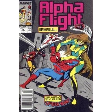 Alpha Flight (Vol 1) # 074 VFN+ ORIG US COMICS