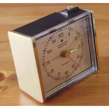 Vintage JUNGHANS ISOVOX electronic alarm clock VGC