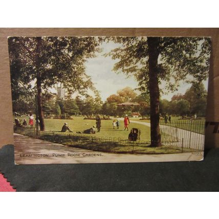 PUMP ROOM GARDENS LEAMINGTON, WARWICKSHIRE unused postcard by Photochrom =