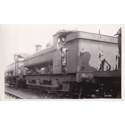 GWR Class 0-6 Opt Number 947 Train Real Photo Postcard
