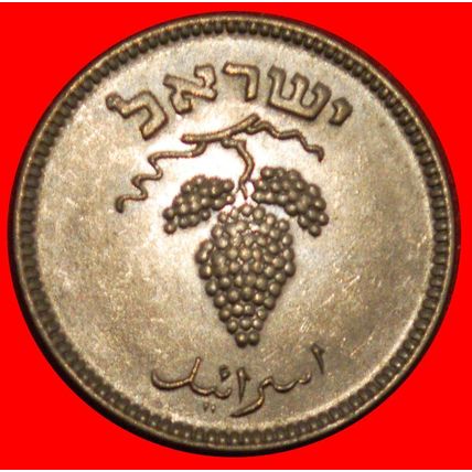 GREAT BRITAIN ERROR:PALESTINE (israel)★25 PRUTA 5714 (1954)★LOW START★NO RESERVE