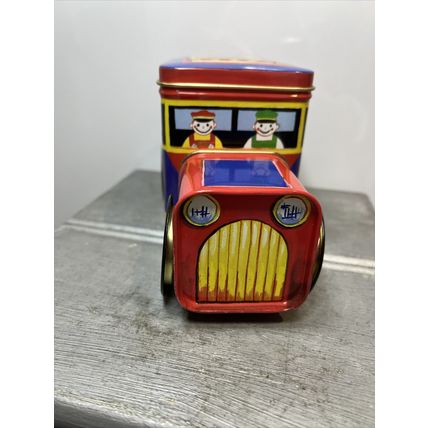 Christmas Tin Truck Treats & Sweets EMPTY Collectible Tin Storage Container