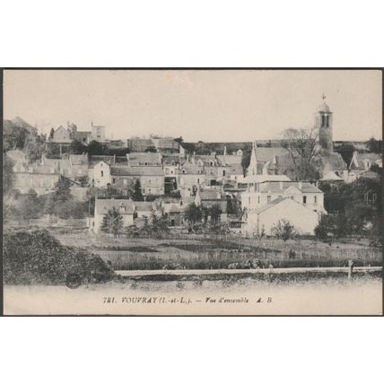 Vue d'Ensemble, Vouvray, c.1910 - André Boucher CPA AB781