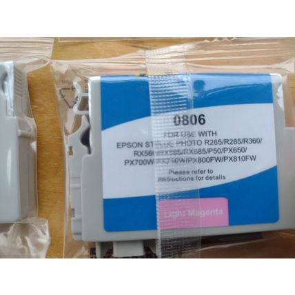 Epson Ink Cartridges, job lot, 0801 0802 0803 0806 202XL sealed compatible