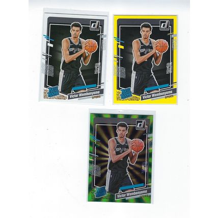 2023-24 DONRUSS-. 3 complete sets. DONRUSS+H.GREEN+YELLOW .. VALUE $3000+