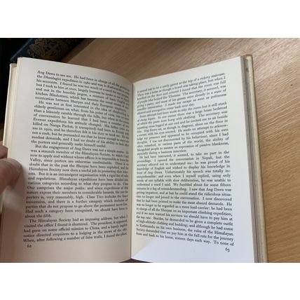 1964 "A WINTER IN NEPAL" JOHN MORRIS ILLUSTRATED HARDBACK BOOK (P3)
