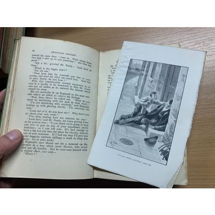 ANTIQUE TALBOT BAINES REED "REGINALD CRUDEN" ILLUSTRATED FICTION BOOK (P5)