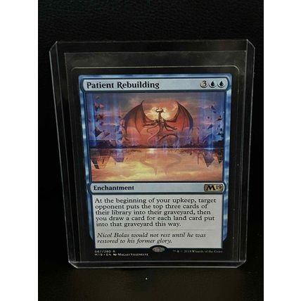 Patient Rebuilding Core Set 2019 Magic: the Gathering Trading Card
