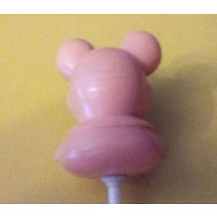 Old Vintage Original Danara Walt Disney Mickey Mouse Plastic Raddle 1960/70s