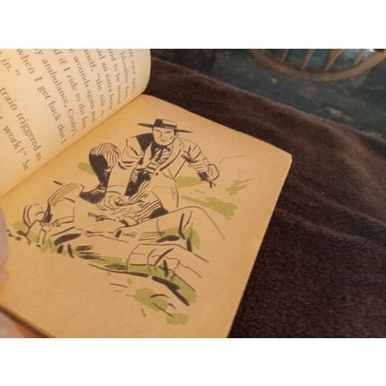Big Little Book Hugh O'Brian TV'S Wyatt Earp # 1644 By Davis Lott Tv Series 1958