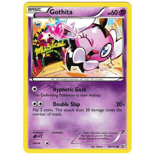 Pokemon B&W Legendary Treasures - #69/113 - Gothita