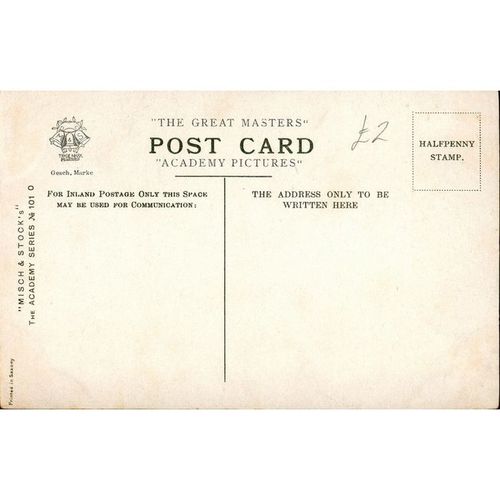 Vintage Postcard - Art Card - Misch & Stock's 'Acadamy Series' - Pope Julius 11