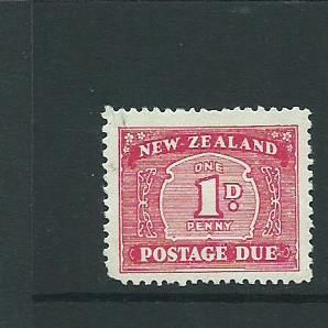 new zealand stamps sgd45 sg d45 mh postage due blunt corner