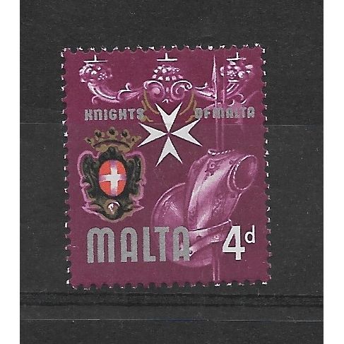 Malta.SG336 4d Knights of Malta.Mounted Mint.Sept18