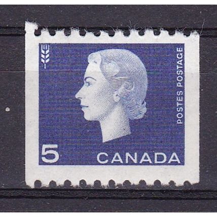 CANADA 1962-4 QEII 5c COIL STAMP MINT SG534