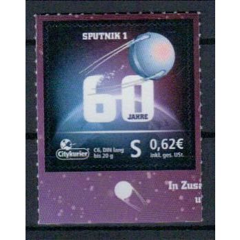 60 J. Sputnik 1 / 60th ann. of Sputnik 1 **/MNH 2017