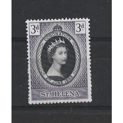 St Helena.1953 Coronation stamp.Unmounted Mint.Mar24