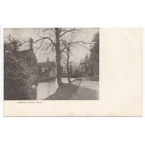 Baddesley Clinton Moat & Manor House Nr Knowle Warwickshire Postcard
