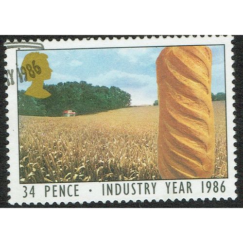 1986 Industry Year 34p Multicoloured SG1311 FU