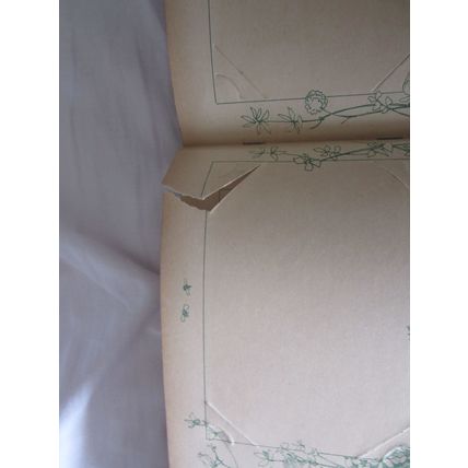 Edwardian German postcard album 50 pages room for 200 standard + 200 continental