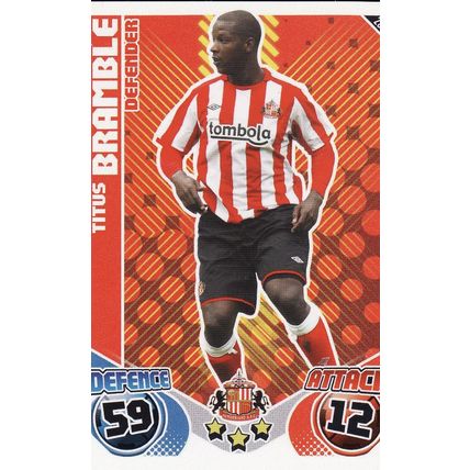 Match Attax 2010/2011 257 Titus Bramble Sunderland