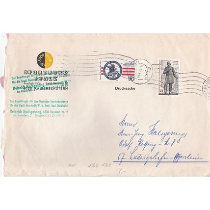 Berlin 1976 Kaiserslautern-Oggerheim Cover written VGC