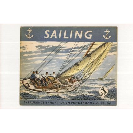 Sailing By Lawrence 1953 Puffin Book Postcard