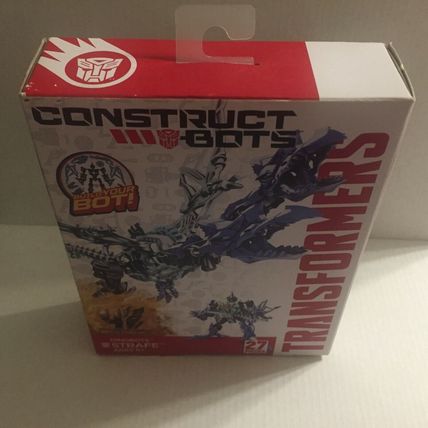NEW Transformers Construct Bots Dynobots Strafe 27 Pc Set