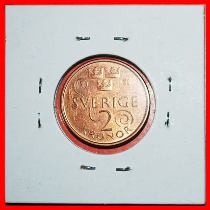 NETHERLANDS (2016-2020): SWEDEN ★ 2 CROWNS 2016 MINT LUSTRE★LOW START★NO RESERVE