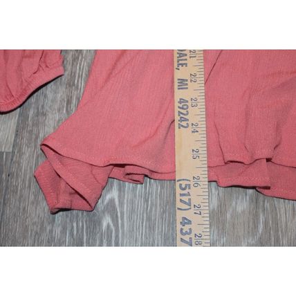 Womens Wrap Top Shirt Size XXL Maurices Pink New