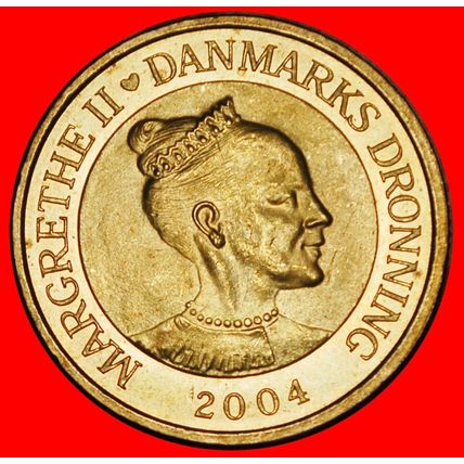 ⰆGOLDEN GOOSE 1871:DENMARK★20 CROWNS 2004★MARGRETHE II 1972★LOW START★NO RESERVE