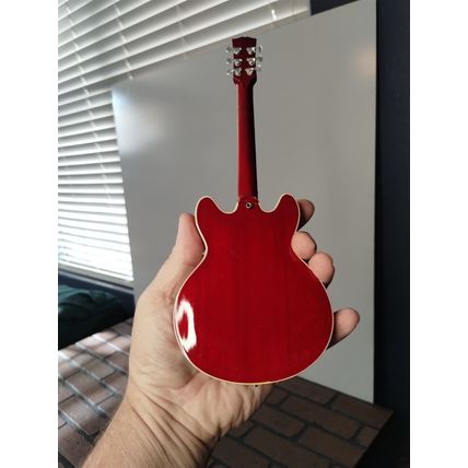 GIBSON Faded Cherry ES-355 1:4 Scale Replica Guitar ~Axe Heaven~
