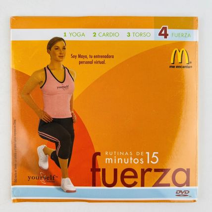McDonalds 15 Minute Strength Workout DVD New SEALED Fitness Exercise