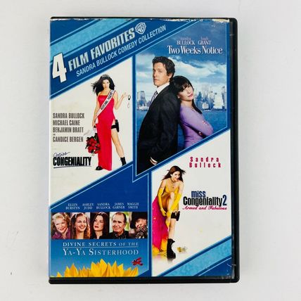 4 Film Favorites: Sandra Bullock Romantic Comedies DVD Set
