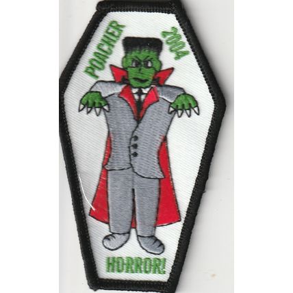 Scout Badge UK Jamboree - Poacher 2004 Sub Camp - Horror (J1)