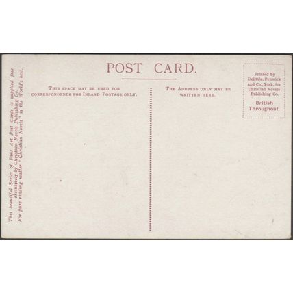 The Nave, Tewkesbury Abbey, c.1905-10 - Christian Novels Postcard