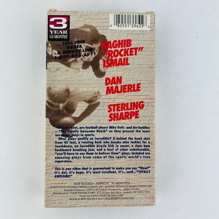 Totally Awesome Sports VHS - Rocket Ismail Sterling Sharpe