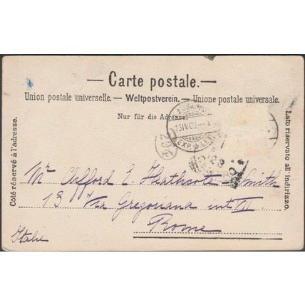 La Cité, Lausanne, 1902 - Charnaux Frères CPA